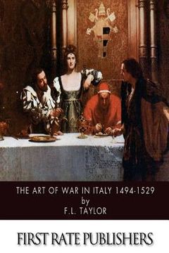 portada The Art of War in Italy 1494-1529 (en Inglés)