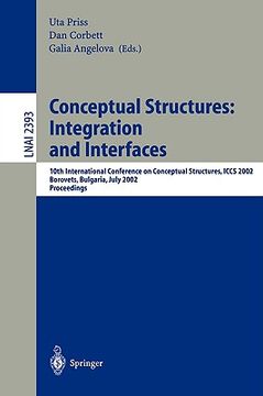 portada conceptual structures: integration and interfaces (en Inglés)