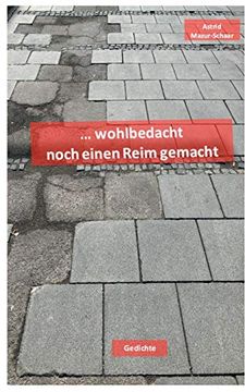 portada Wohlbedacht Noch Einen Reim Gemacht: Tb (in German)