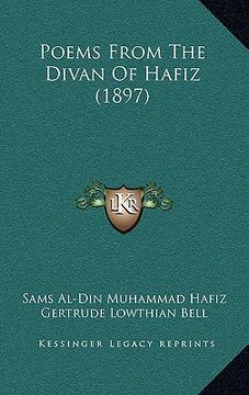 portada poems from the divan of hafiz (1897) (in English)
