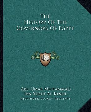 portada the history of the governors of egypt