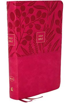 portada Nkjv, End-Of-Verse Reference Bible, Personal Size Large Print, Leathersoft, Pink, red Letter, Comfort Print: Holy Bible, new King James Version 