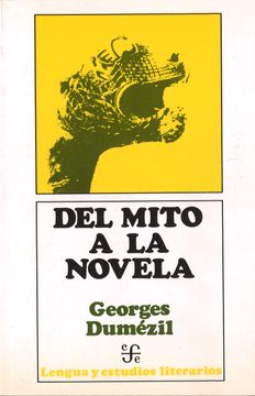 portada Del Mito a la Novela (in Spanish)