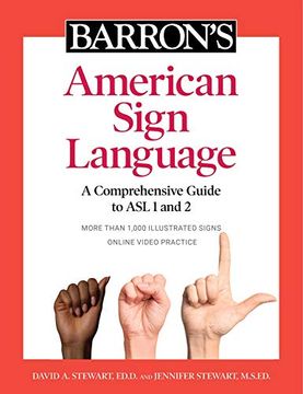portada Barron'S American Sign Language: A Comprehensive Guide to asl 1 and 2 With Online Video Practice 