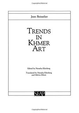 portada Trends in Khmer art (Studies on Southeast Asia) (en Inglés)