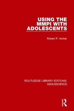 portada Using the MMPI with Adolescents (in English)