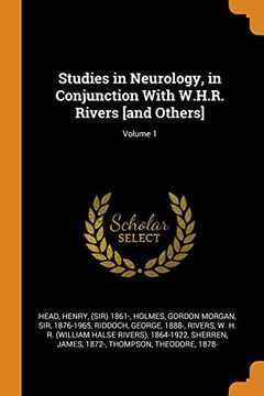 portada Studies in Neurology, in Conjunction With W. H. R. Rivers [And Others]; Volume 1 