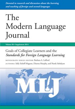 portada Goals of Collegiate Learners and the Standards for Foreign Language Learning: Supplement, 2014