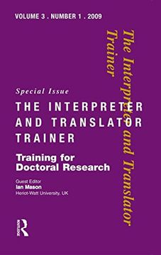 portada Training for Doctoral Research (en Inglés)
