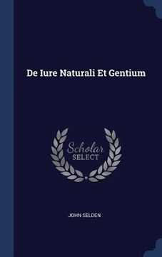 portada De Iure Naturali Et Gentium