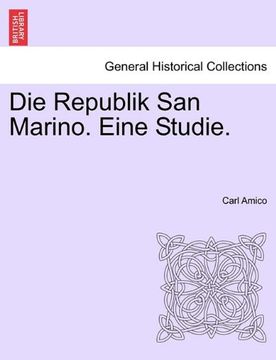 portada Die Republik San Marino. Eine Studie. (German Edition)