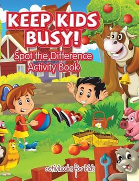 portada Keep Kids Busy! Spot the Difference Activity Book (en Inglés)
