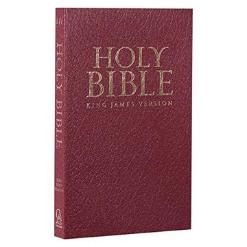 portada Kjv Holy Bible, Gift and Award Bible - Softcover, King James Version, Burgundy (en Inglés)