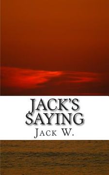 portada Jack's Saying (en Inglés)