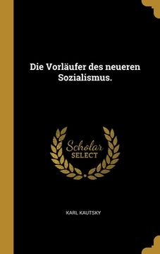 portada Die Vorläufer des neueren Sozialismus. (in German)