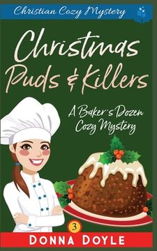 portada Christmas Puds and Killers: Christian Cozy Mystery (en Inglés)