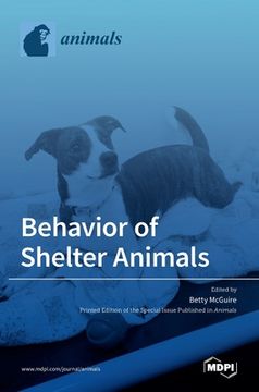 portada Behavior of Shelter Animals (en Inglés)