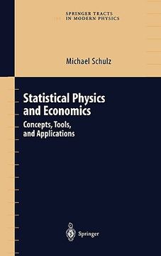 portada statistical physics and economics: concepts, tools and applications (en Inglés)