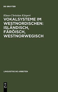portada Vokalsysteme im Westnordischen: Isländisch, Färöisch, Westnorwegisch (in German)