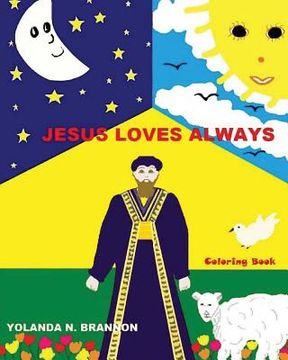 portada Jesus Loves Always Coloring Book (en Inglés)