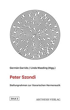 portada Peter Szondi (en Alemán)