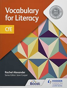 portada Vocabulary for Literacy: Cfe (en Inglés)