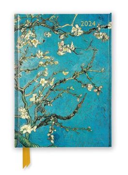 portada Vincent van Gogh: Almond Blossom 2024 Luxury Diary - Page to View With Notes (en Inglés)