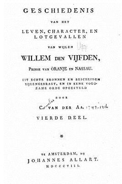 portada Geschiedenis van Het Leven, Character, en Lotgevallen van Wijlen Willem den Vijfden