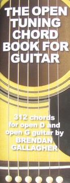 portada The Open Tuning Chord Book for Guitar,312 Chords for Open d and Open g Guitar