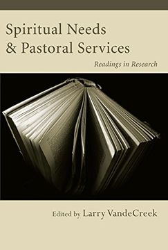 portada Spiritual Needs and Pastoral Services: Readings in Research 