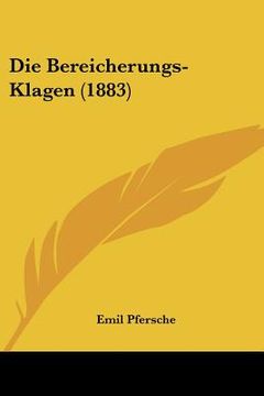 portada Die Bereicherungs-Klagen (1883) (in German)