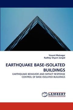 portada earthquake base-isolated buildings (en Inglés)