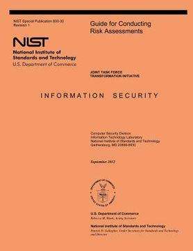 portada Guide for Conducting Risk Assessments: NIST Special Publication 800-30, Revision 1