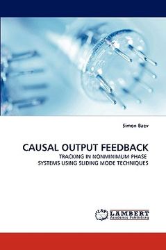 portada causal output feedback (en Inglés)
