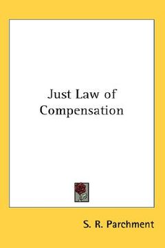 portada just law of compensation (en Inglés)