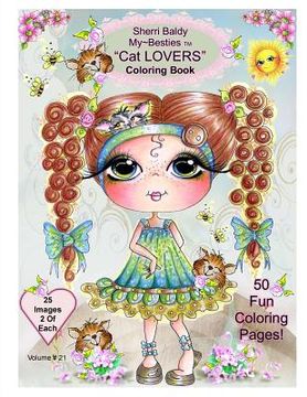 portada Sherri Baldy My-Besties Cat Lovers Coloring Book (en Inglés)