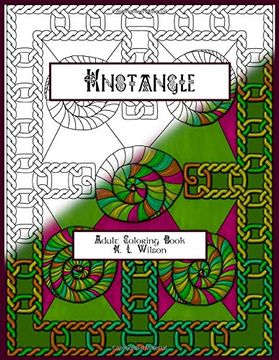 portada Knotangle: Adult Coloring Book (en Inglés)
