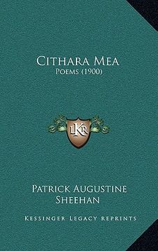 portada cithara mea: poems (1900) (in English)