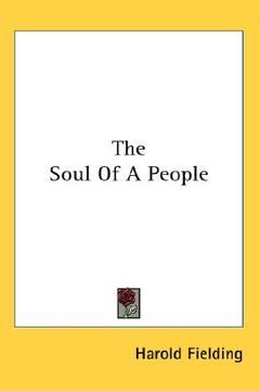 portada the soul of a people (en Inglés)