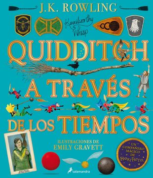 portada Quidditch a Traves de los Tiempos - Ilustrado (un Libro de la Biblioteca de Hogwarts [Edicion Ilustrada])
