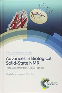 portada Advances in Biological Solid-State nmr (New Developments in Nmr) (en Inglés)