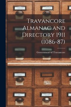 portada Travancore Almanac and Directory 1911 (1086-87) (en Inglés)