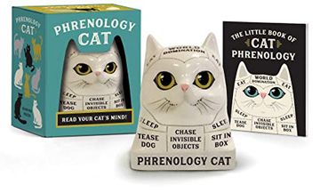 portada Phrenology Cat: Read Your Cat's Mind! (Miniature Editions) (en Inglés)