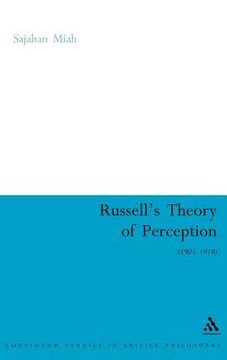 portada russell's theory of perception (en Inglés)