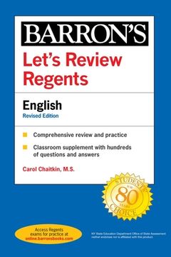 portada Let'S Review Regents: English Revised Edition (Barron'S Regents ny) 