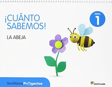 portada 18).1.cuanto sabemos:la abeja (3 aÑos) ed.infantil (in Spanish)