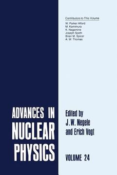 portada Advances in Nuclear Physics: Volume 24 (in English)