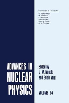 portada Advances in Nuclear Physics: Volume 24 (en Inglés)