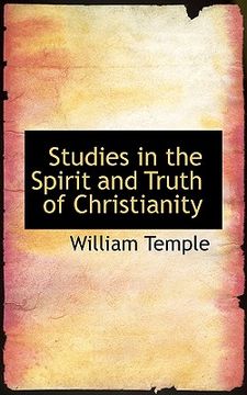 portada studies in the spirit and truth of christianity (en Inglés)