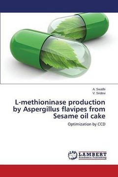 portada L-methioninase production by Aspergillus flavipes from Sesame oil cake